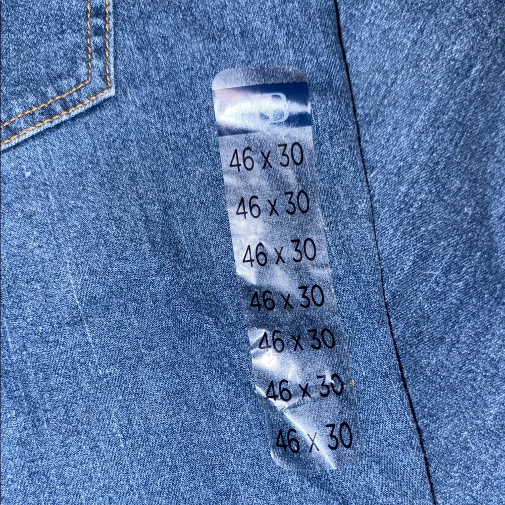 Men's Blue Jeans - Picture 3 of 3